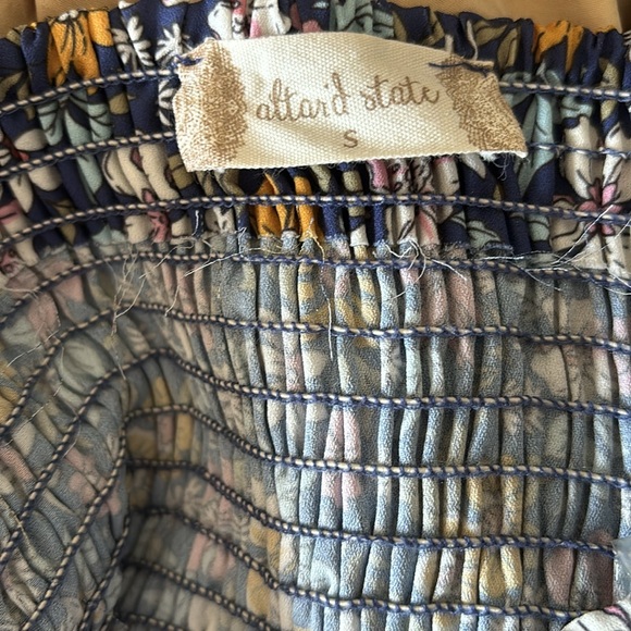 Altar’d State faux wrap mini dress. - Picture 7 of 8